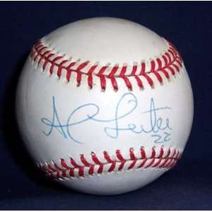  Al Leiter Autographed Baseball