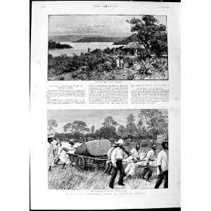  1890 Kavala Island Lake Tanganyika Africa Lifeboat