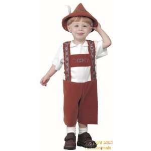   Toddler Boy Octoberfest Lederhosen Costume (2 4T) Toys & Games