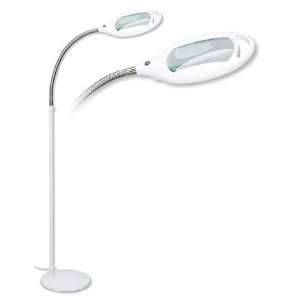  Magnifying Floor Lamp Uses Long Lasting Bright LEDs and 