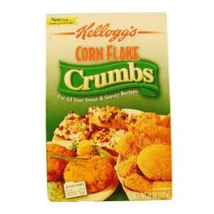 Kelloggs Corn Flake Crumbs 21 Oz. Pack of 3  Grocery 