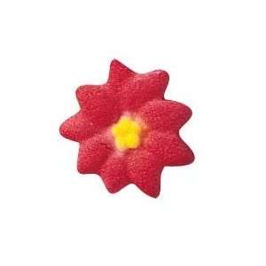 Sugar Layon Poinsettia Charms 378 Count  Grocery 