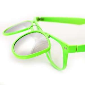   Green Frame 2 layer Style Fashion Sunglasses   Trendy Unisex Styles