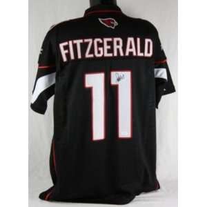  CARDINALS LARRY FITZGERALD AUTHENTIC SIGNED JERSEY JSA 