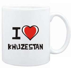  Mug White I love Khuzestan  Cities
