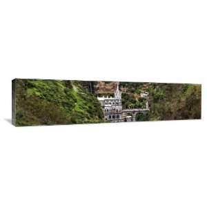 Lajas Catherdral, Colombia   Gallery Wrapped Canvas   Museum Quality 