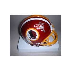 Ladell Betts Autographed Washington Redskins Riddell Mini Helmet