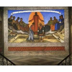 Hand Made Oil Reproduction   Diego Rivera   24 x 20 inches 