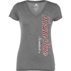  Florida State Seminoles Womens Heathered Charcoal Cannon 