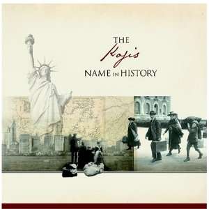  The Kojis Name in History Ancestry Books