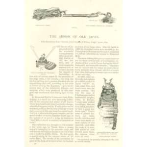  1895 Military Armor of Old Japan Yositsune illustrated 