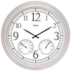  14 Clock in Silver 