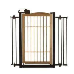   Take One Touch Pet Gate Bamboo 28.3 by Richell Patio, Lawn & Garden