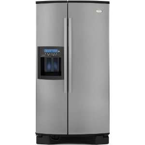  Whirlpool Gold GS6NHAXVS 36 25.6 cu. ft. Side by Side Refrigerator 