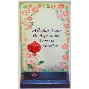 Mothers Day Inspiration All That I Am Glass Flower 