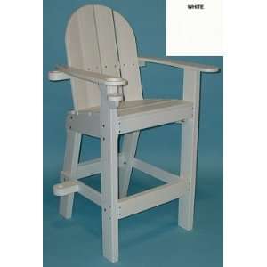 American Made White Lifeguard Chair  LG 500 Color   White 
