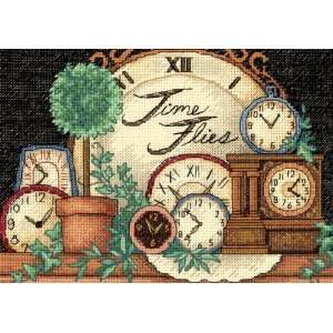   Needlecrafts Counted Cross Stitch, Time Flies Arts, Crafts & Sewing