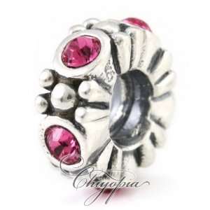   Crystal Ring Chiyopia Pandora Chamilia Troll Compatible Beads Jewelry