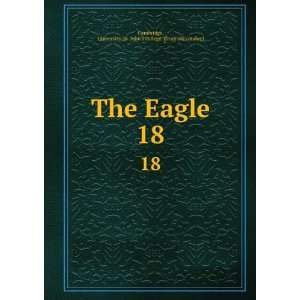  The Eagle. 18 University. St. Johns college. [from old 