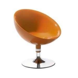  Soar Collection Orange Modern Chair