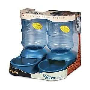  Petmate Le Bistro Small Combo Feeder and Waterer 