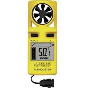  New La Crosse Technologies Lc Handheld Anemometer Yellow 