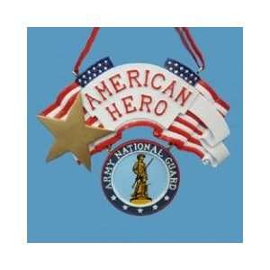  American Hero Army National Guard Christmas Ornament 