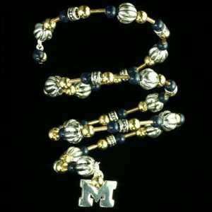  Michigan Wolverines Slinky Wrap Bracelet NCAA College 