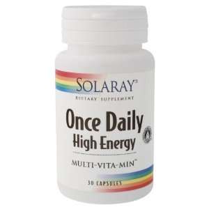  Solaray   Once Daily High Energy Multi, 30 capsules 