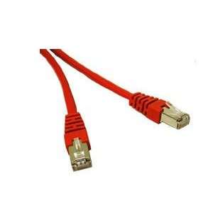   CAT5E MOLDED PATCH CABLE RED Jacket PVC Wired TSB 568B Electronics