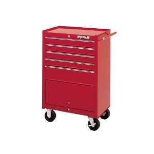  Waterloo WI 500B 26 5 drawer Tool Cart Brown Wrinkle 