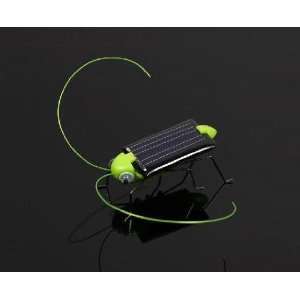  Game Cute Solar Energy Toy Robot Grasshopper Green Science 