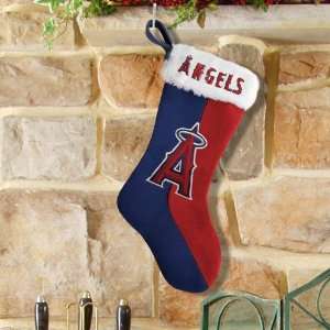  Los Angeles Angels of Anaheim Navy Blue Red Plush Stocking 