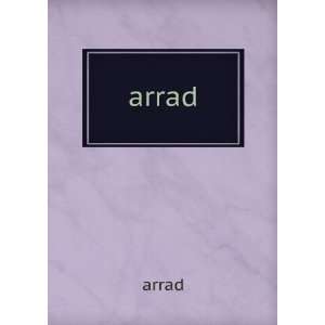  arrad arrad Books