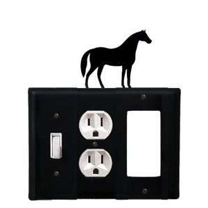 New   Horse   Switch, Outlet, GFI Electric Cover by Village Wrought 