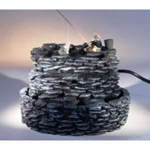  Fisherman Table Top Tiered Water Fountain