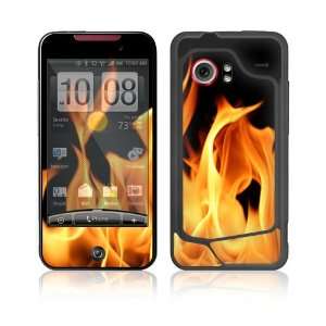  HTC Droid Incredible Decal Skin   Flame 