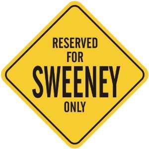   RESERVED FOR SWEENEY ONLY  CROSSING SIGN