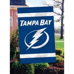   Tampa Bay Lightning Flag   44x28 2 Sided Outdoor House Flag Sports