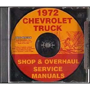   Truck CD ROM Repair Shop Manual & Overhaul Manual Chevrolet Books
