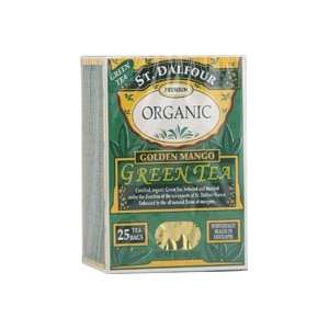  St. Dalfour Organic Golden Mango Green Tea    25 Tea Bags 