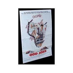 Odd Jobs Folded Movie Poster 1986