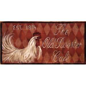 Old Rooster by Grace Pullen 20x10 