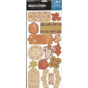    Harvest Days Autumn Chipboard Shapes (18984) Arts, Crafts & Sewing