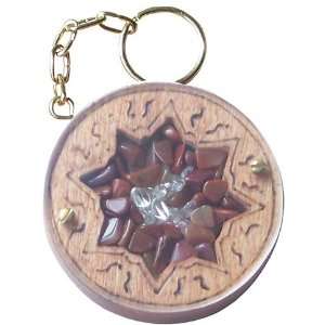  Magic Unique Gemstone and Wooden Amulet Lucky Taurus 