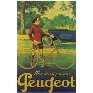 Cycles Peugeot by Unknown 24x36 