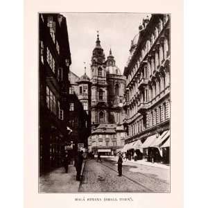  1929 Print Mala Strana Prague Czech Cityscape Historic 