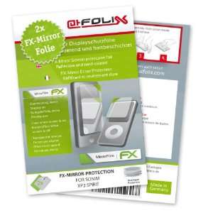  2 x atFoliX FX Mirror Stylish screen protector for Sonim 