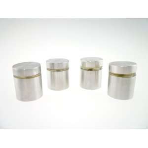 Stand Offs (Quantity of 4), 1 1/8 Diameter, 1 Long; Architectural 