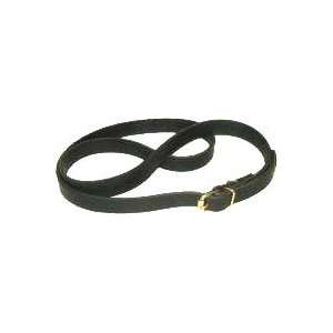  Leather Trunk Buckle Strap   Black